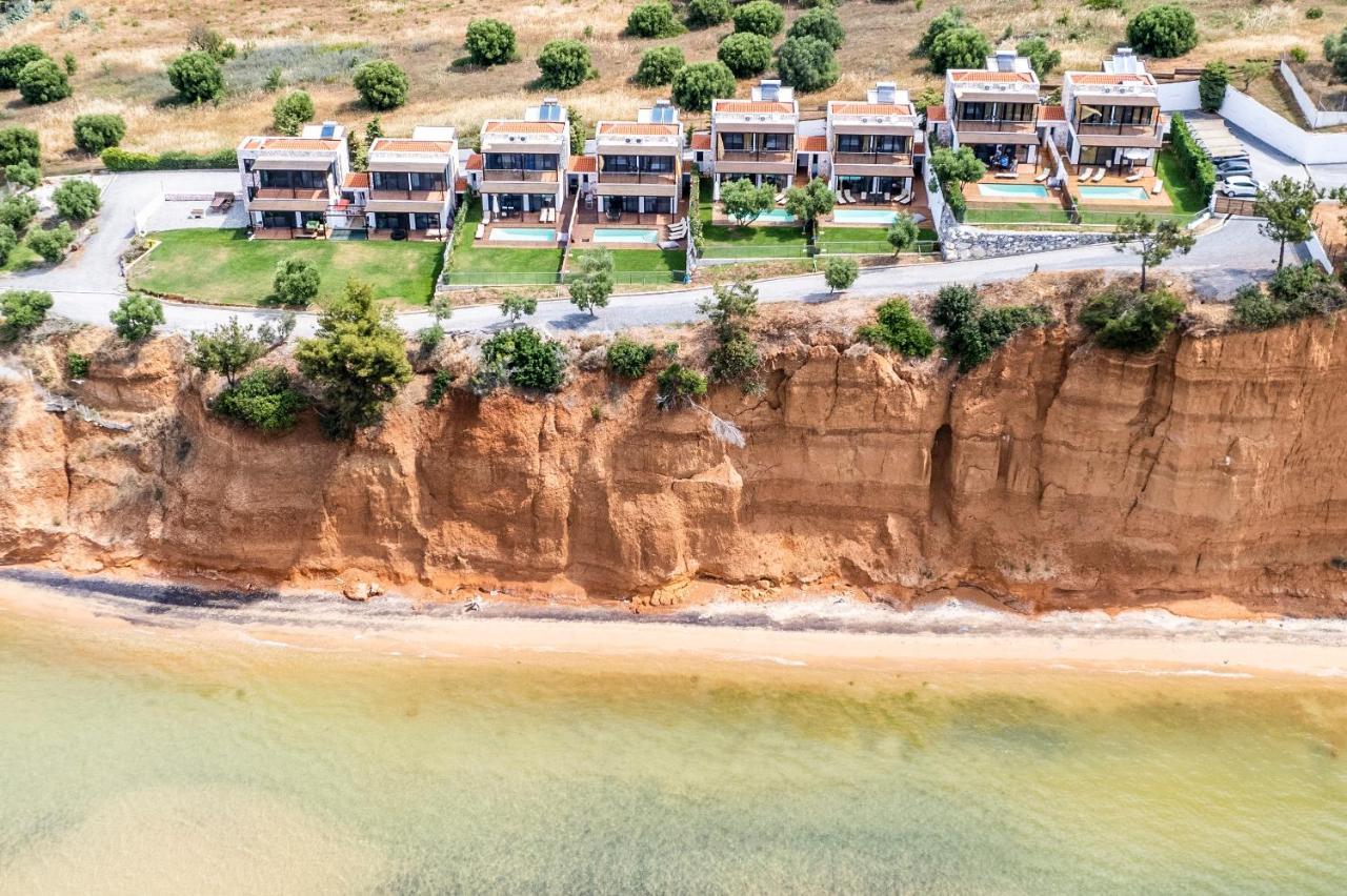 Kalma Villas Неа Мудания Екстериор снимка